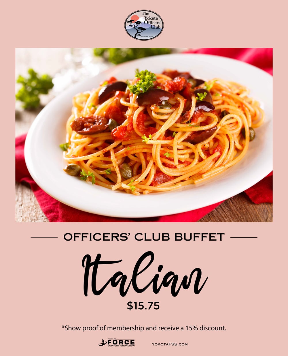 Daily Themed Buffet (Chico's) Italian