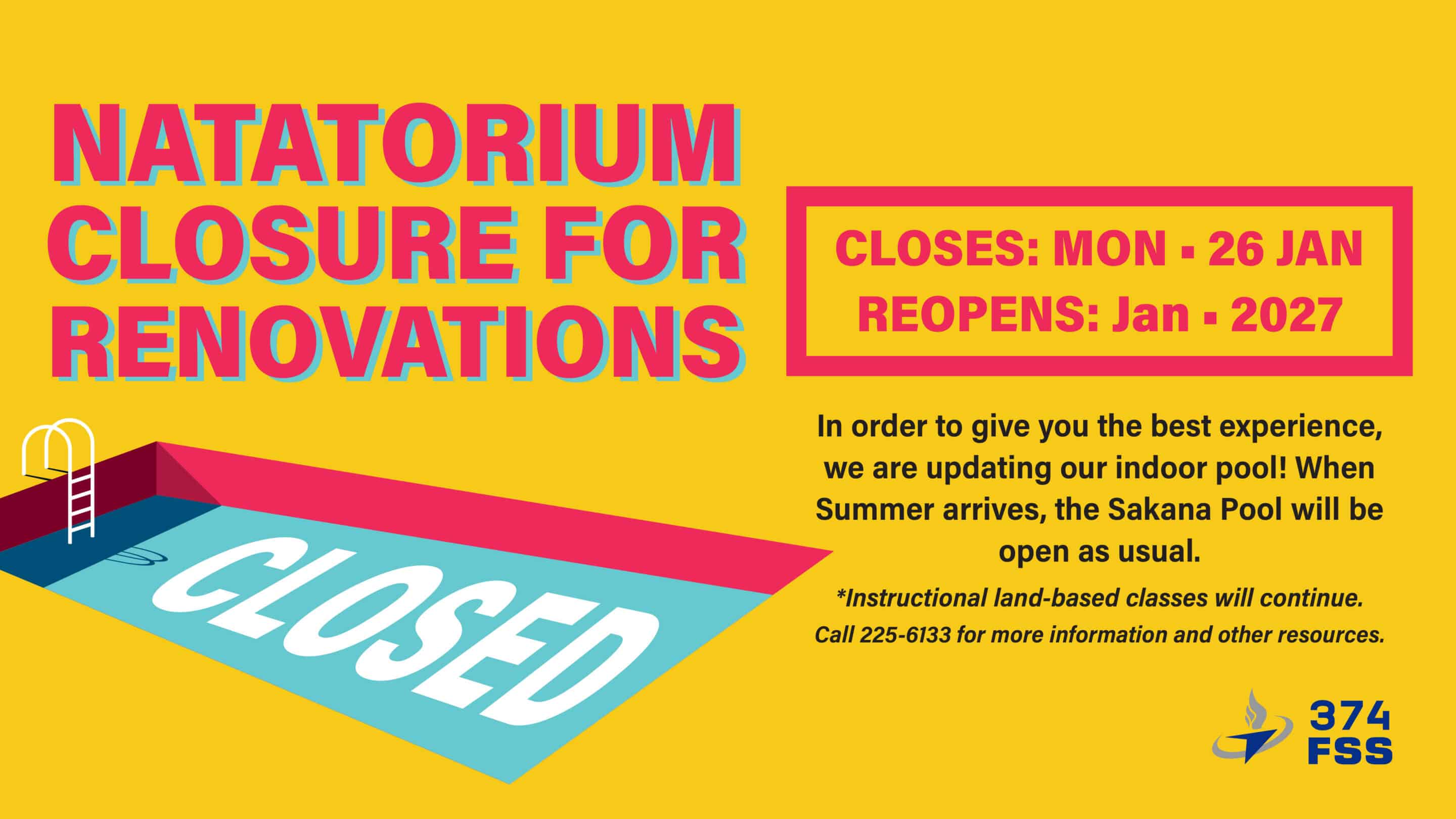 TN9850 Natatoriun Closed FSSTV